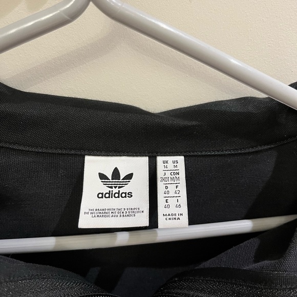 New Adidas Woman’s Original Track Jacket Tie Up Rare - Picture 6 of 6